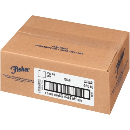 Fisher Whole Almond Natural, 1 x 5 lb Case - DOT product image 5