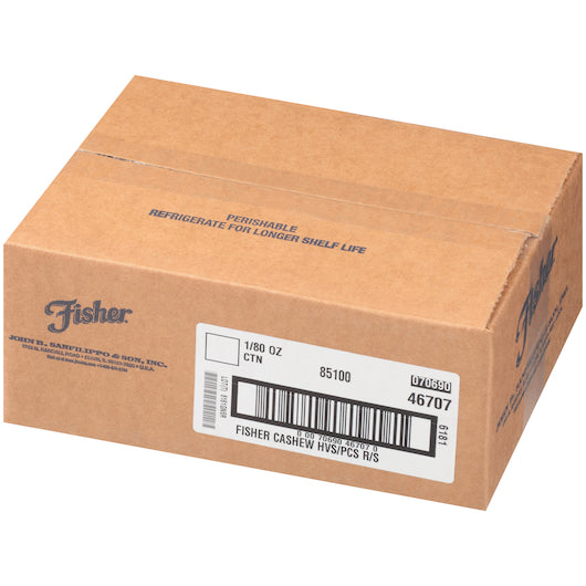 Fisher Roasted Cashew Halves And Pieces with Sea Salt, 1 x 5 lb Case - DOT product image 7