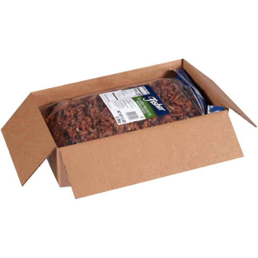 Fisher Walnut Halves & Pieces Glazed, 1 x 5 lb Case - DOT product image 5