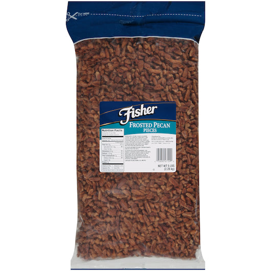 Fisher Frosted Pecan Pieces, 1 x 5 lb Case - DOT product image 2
