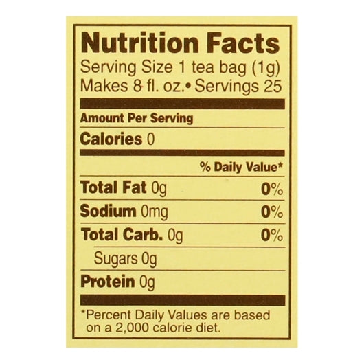 Celestial Seasonings CHAMOMILE HERB TEA, 6 x 25 each Case - DOT product image 8