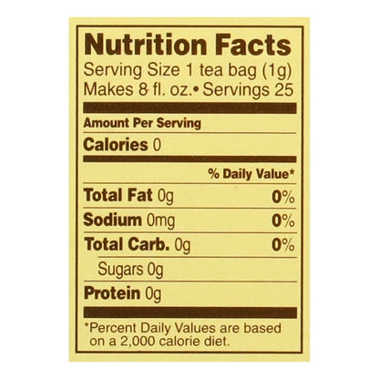 Celestial Seasonings CHAMOMILE HERB TEA, 6 x 25 each Case - DOT product image 8