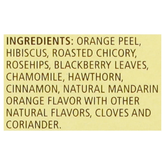 Celestial Seasonings HERB TEA MANDARIN ORANGE SPICE, 6 x 2.5 oz Case - DOT product image 8