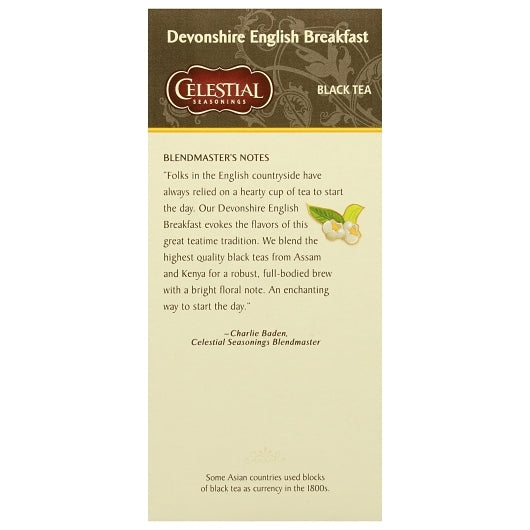 Celestial Seasonings Devonshire English Breakfast, 6 x 25 each Case - DOT product image 3