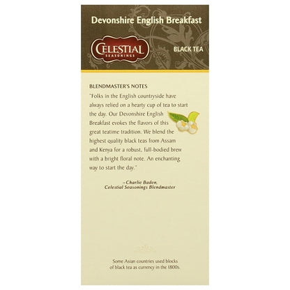 Celestial Seasonings Devonshire English Breakfast, 6 x 25 each Case - DOT product image 3