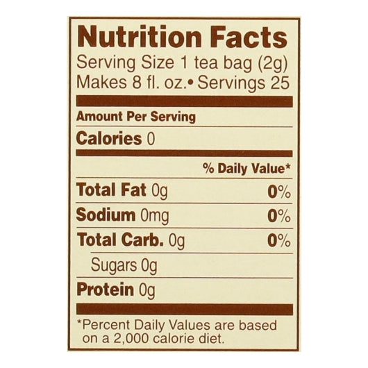 Celestial Seasonings Victorian Earl Grey, 6 x 25 each Case - DOT product image 8
