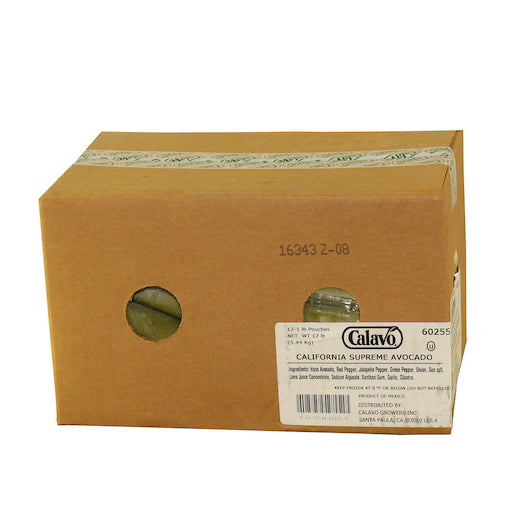Calavo California Supreme Guacamole, 12 x 1 lb Case - DOT product image 3