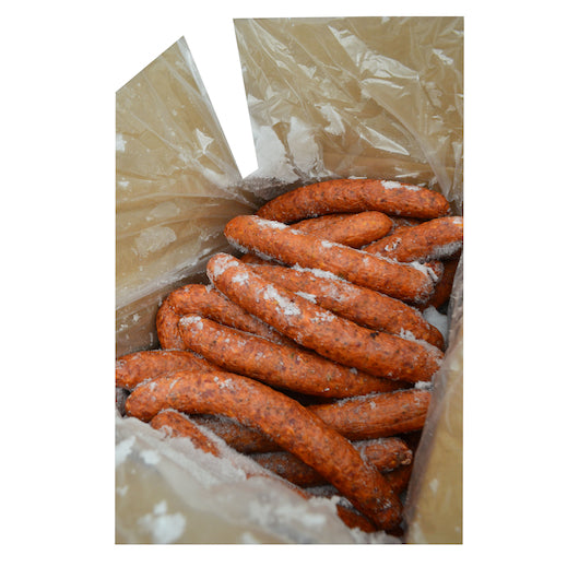 Carl's 3:1 Pork and Beef Jalapeno Smoked Sausage, 1 x 10 lb Case - Frozen Meat & Seafood