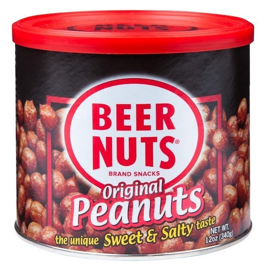 Beer Nuts Original Sweet & Salty Peanuts, 12 x 12 oz Case - Nuts & Seeds