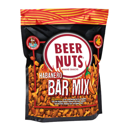 Beer Nuts Value Pack Habanero Bar Mix, 1 x 12 x 48 ct Case - Nuts & Seeds