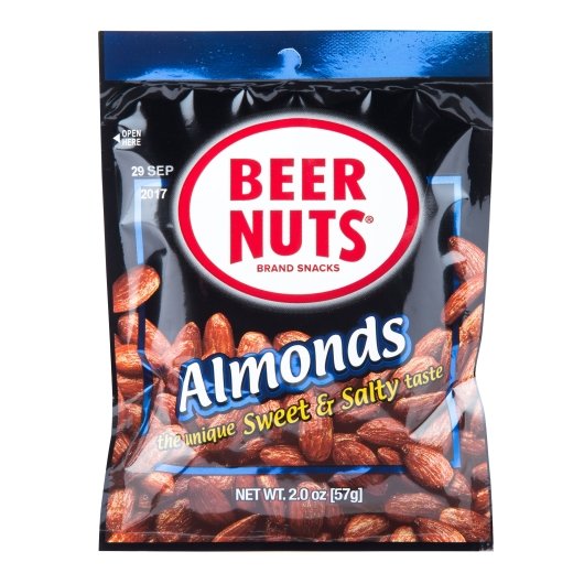 Beer Nuts Sweet & Salty Almond, 4 x 12 x 2 oz Case - DOT product image 2