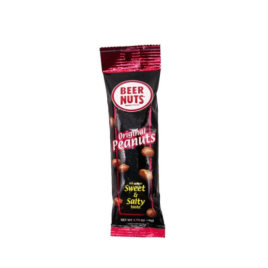 Beer Nuts Original Peanut Snack Tube, 4 x 12 x 1.75 oz Case - Nuts & Seeds - image 2