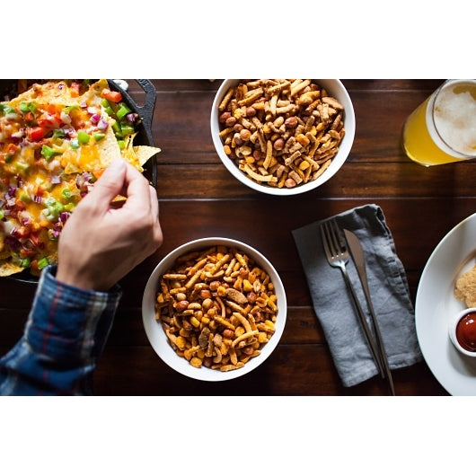 Beer Nuts Original Bar Mix, 12 x 19.5 lb Case - Lifestyle or mood image
