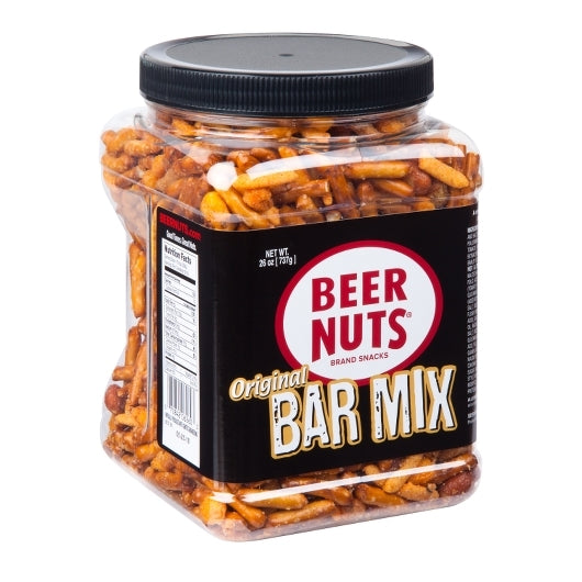 Beer Nuts Original Bar Mix, 12 x 19.5 lb Case - Alternate product angle or state