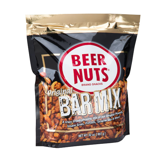 Beer Nuts Original Bar Mix, 8 x 32 oz Case - Nuts & Seeds