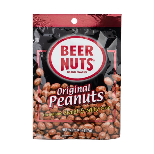 Beer Nuts Original Sweet & Salty Peanut, 4 x 12 x 2 oz Case - Nuts & Seeds