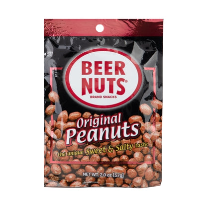 Beer Nuts Original Sweet & Salty Peanut, 4 x 12 x 2 oz Case - Nuts & Seeds
