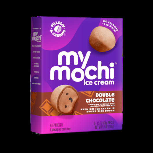 My Mochi Double Chocolate Ice Cream, 12 x 7.5 oz Case - Candy & Confections