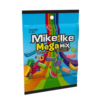 Mike & Ike Mega Mix Peg Bag, 12 x 5 oz Case - DOT product image 3