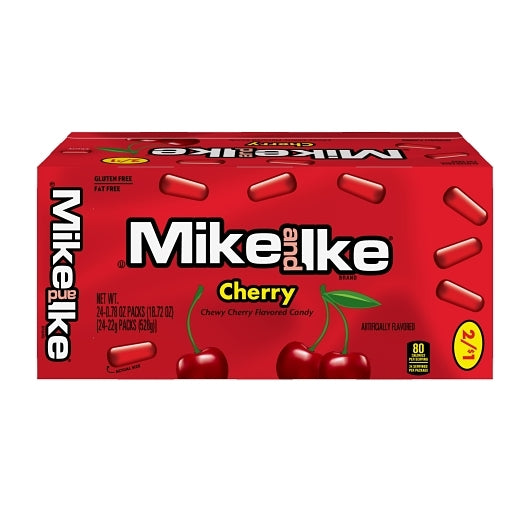 Mike & Ike Cherry Candy Pre-Priced Changemaker, 16 x 24 x 0.78 oz Case - Candy & Confections - image 2