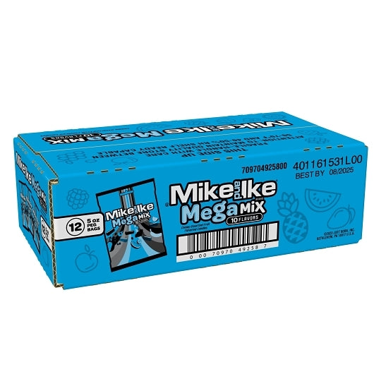 Mike & Ike Mega Mix Peg Bag, 12 x 5 oz Case - DOT product image 4