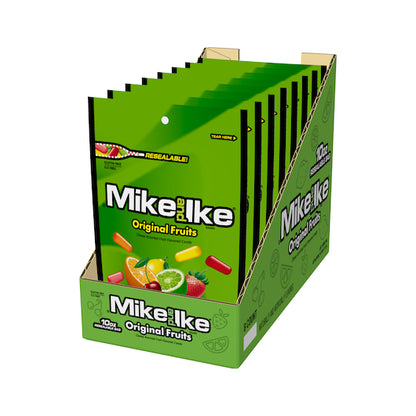 Mike & Ike Original Fruits Stand Up Bag, 8 x 10 oz Case - DOT product image 8