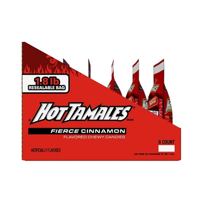 Hot Tamales Cinnamon Stand Up Bag, 6 x 28.8 oz Case - DOT product image 6