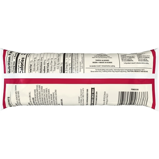 El Monterey Beef & Bean Spicy Red Hot Burrito, 24 x 5 oz Case - DOT product image 4