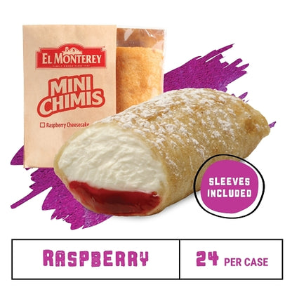 El Monterey Raspberry Cheesecake bites, 4 x 6 x 2 oz Case - DOT product image 8