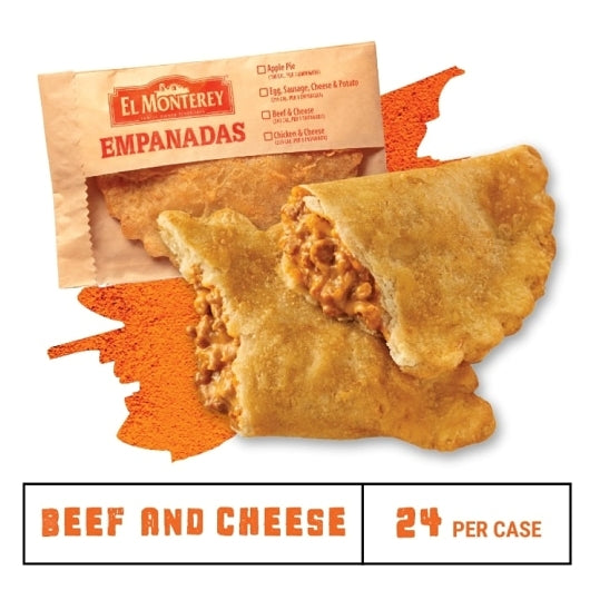 El Monterey Beef & Cheese Empanada, 3 x 8 x 3 oz Case - DOT product image 7