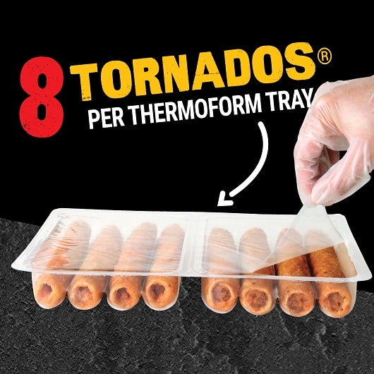 Tornado French Toast Sausage Breakfast Tornados, 3 x 8 x 3 oz Case - DOT product image 7