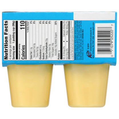 Real Fresh Pudding Vanilla Trans Fat Free, 12 x 14 oz Case - DOT product image 7