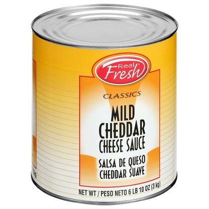 Real Fresh MILD CHEDDAR CHEESE SAUCE, 6 x 6.63 lb Case - DOT product image 4