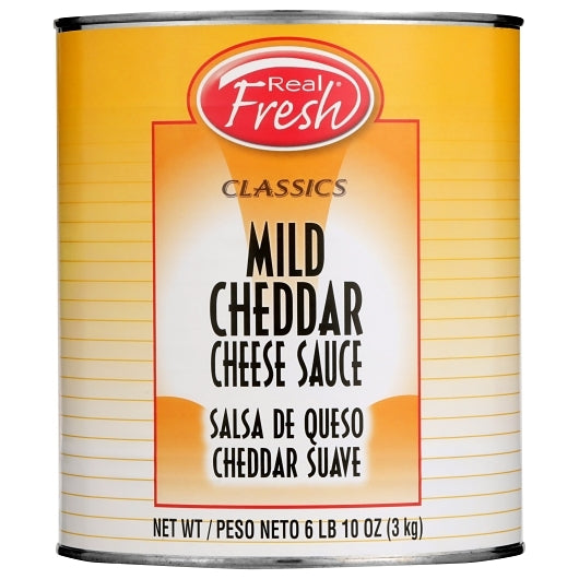 Real Fresh MILD CHEDDAR CHEESE SAUCE, 6 x 6.63 lb Case - DOT product image 2