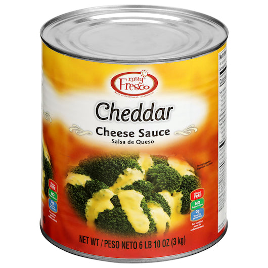 Muy Fresco Cheddar Cheese Sauce, 6 x 6.63 lb Case - Condiments & Sauces