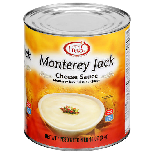 Muy Fresco Monterey Jack Cheese Sauce, 6 x 6.63 lb Case - Condiments & Sauces