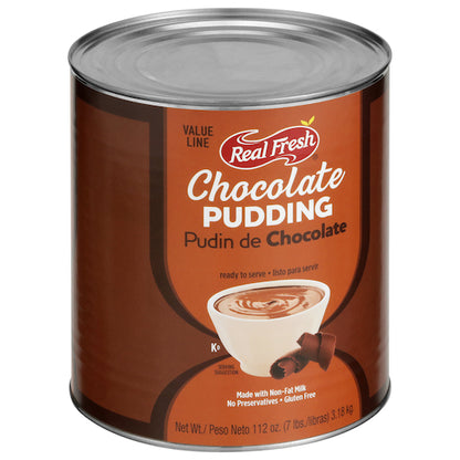 Real Fresh Value Line Trans Fat Free Chocolate Flavored Pudding, 6 x 7 lb Case - DOT product image 4