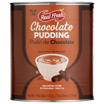 Real Fresh Value Line Trans Fat Free Chocolate Flavored Pudding, 6 x 7 lb Case - DOT product image 2