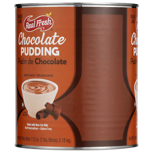 Real Fresh Value Line Trans Fat Free Chocolate Flavored Pudding, 6 x 7 lb Case - DOT product image 5