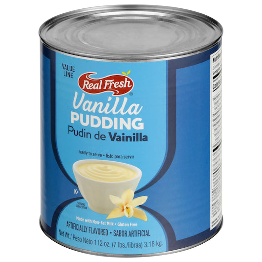 Real Fresh Value Line Trans Fat Free Vanilla Flavored Pudding, 6 x 7 lb Case - DOT product image 8