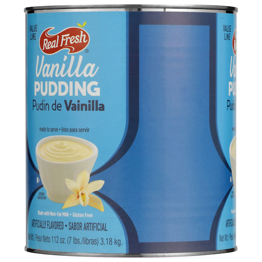 Real Fresh Value Line Trans Fat Free Vanilla Flavored Pudding, 6 x 7 lb Case - DOT product image 5