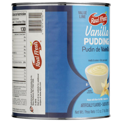Real Fresh Value Line Trans Fat Free Vanilla Flavored Pudding, 6 x 7 lb Case - DOT product image 7