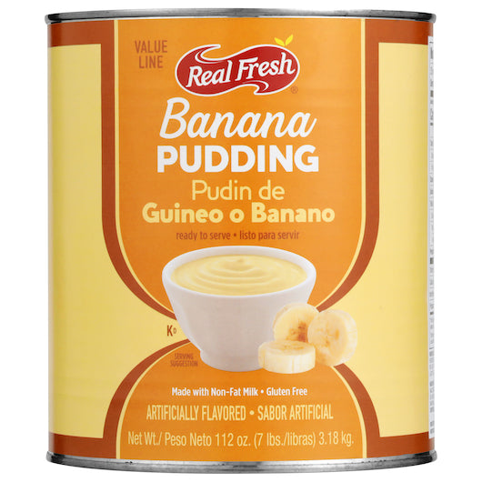 Real Fresh Trans Value Line Banana Pudding, 6 x 7 lb Case - DOT product image 2