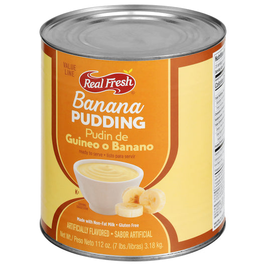 Real Fresh Trans Value Line Banana Pudding, 6 x 7 lb Case - DOT product image 8