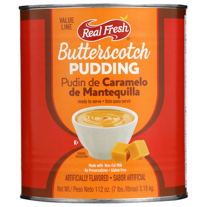Real Fresh Value Line Trans Fat Free Butterscotch Flavored Pudding, 6 x 7 lb Case - DOT product image 2