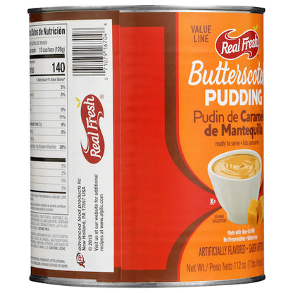 Real Fresh Value Line Trans Fat Free Butterscotch Flavored Pudding, 6 x 7 lb Case - DOT product image 7