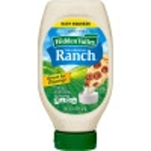 Hidden Valley Easy Squeeze Ranch Dressing Bottle, 6 x 20 fl oz Case - DOT product image 2