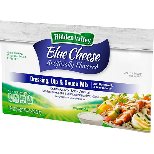 Hidden Valley Blue Cheese Dressing Mix, 18 x 3.1 oz Case - DOT product image 6