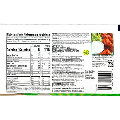 Hidden Valley Blue Cheese Dressing Mix, 18 x 3.1 oz Case - DOT product image 8