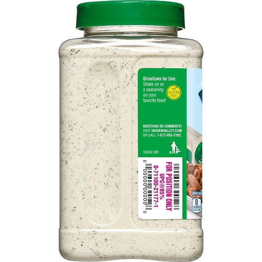 Hidden Valley Original Ranch Seasoning Dressing Mix, 6 x 16 oz Case - DOT product image 5